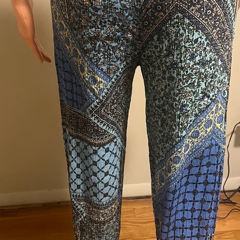 Patterned Blue Women's Panties